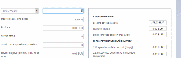 Programski paket za obraun PLA - ZAKLAD	